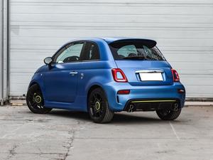 Pour <span class=keywords><strong>Fiat</strong></span> <span class=keywords><strong>500</strong></span> 2015-2025, mise à niveau vers le style de kit carrosserie Abarth, pare-chocs avant rouge en plastique - Product Image 4