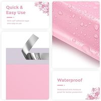 Promotion : Sacs en plastique personnalisés, sacs PolyMailer roses, imperméables, enveloppes d'expédition avec adhésif