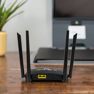 Router 4G LTE de Largo Alcance y Bajo Precio, 300Mbps CPE con 4 Antenas Externas, Ranura Nano <span class=keywords><strong>SIM</strong></span>, 1 Puerto LAN, 1 Puerto WAN, Router 4G con <span class=keywords><strong>SIM</strong></span> para Uso Doméstico - Product Image 1