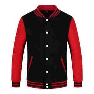 Vestes de baseball tricotées en gros-Uniforme de sport en coton brodé et imprimé numérique personnalisé pour hommes - Product Image 4