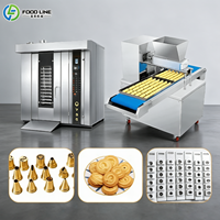Machine à biscuits en acier inoxydable de petite taille avec options de farine de maïs, de fruits et de lait, facile à utiliser, formes variées