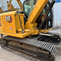 Excavatrice sur chenilles d'occasion CAT 307E à vendre, en excellent état, avec garantie de qualité de 2 ans et poids de 7 tonnes