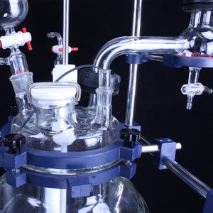 <span class=keywords><strong>Reactor</strong></span> de Vidrio Encamisado Topacelab de 1l 2l 3l 5l 10l 20l 30l 50l 100l 200l con Agitación Continua y Pantalla de Temperatura - Product Image 2