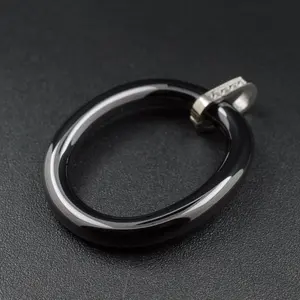 Браслет с отрицательными ионами энергии магнитный германиевый дальнеинфракрасный кристалл ожерелье керамические бусины черный турмалиновый браслет