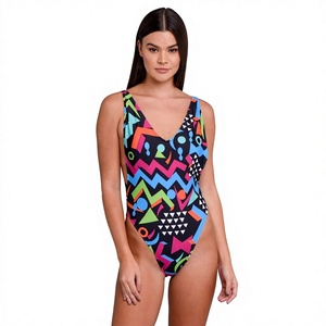 Wholesale Polyester Quick Dry Professional Swimsuit Women One Piece Set Best Quality New Design Women Beach Wear Swim Suit - Product Image 2