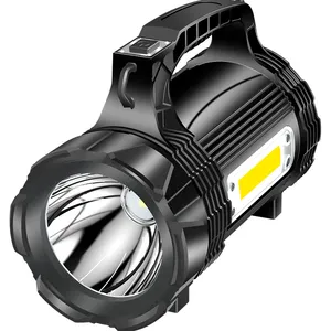 Lampe de poche Led projecteur Portable 400 Lumens 10km batterie 3600mah intégrée projecteur Portable étanche lampe de travail - Product Image 1