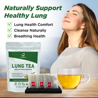 Tisane Mélangée Chinaherbs GMP Personnalisée aux Feuilles de Molène Fraîches pour la Santé Pulmonaire et le Confort des Fumeurs – Sachet Spécialisé pour la Purification Respiratoire à Base de Plantes