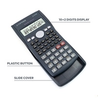 Calculatrice scientifique CTIFREE OEM Logo 240 fonctions, alimentation par piles, calculatrice d'examen pour étudiants, calculatrice d'ingénierie 82MS pour l'école