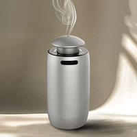 Diffuseur d'arômes à deux fluides pour voiture et maison avec démarrage automatique, contrôle USB et bouton d'alimentation pour véhicule, lumière 7 couleurs, multi-usages pour hôtel, bureau