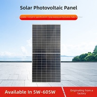 Module de panneau solaire photovoltaïque en silicium monocristallin 50W, panneau de charge extérieur haute efficacité 530x760mm 36 cellules