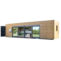 Petites maisons en conteneur préfabriquées de 3 chambres à coucher Maison en conteneur complète prête à être expédiée
