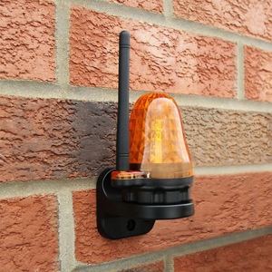 Lampe <span class=keywords><strong>de</strong></span> signalisation LED extérieure universelle 12V, 24V, 220V, alarme sonore, flash stroboscopique, ouvre-<span class=keywords><strong>porte</strong></span> mural d'urgence - Product Image 4