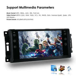 Reproductor de DVD de radio de coche Android de 7 pulgadas para <span class=keywords><strong>Jeep</strong></span> Cherokee Compass Commander Wrangler 300C Dodge Caliber <span class=keywords><strong>Liberty</strong></span> 2009 <span class=keywords><strong>2008</strong></span> 2010 2011 - Product Image 5
