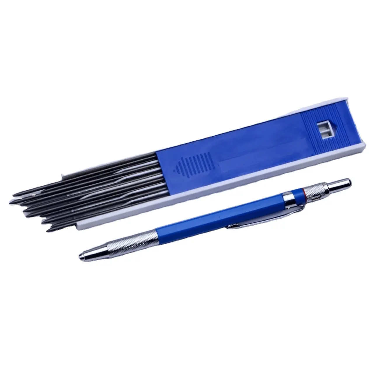 Pensil Logam Penanda Teknik Menggambar Terbaru Pensil Mekanik Set Alat Tulis Plastik Pensil Mekanik