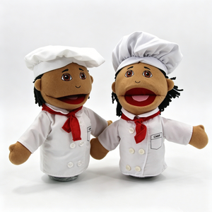 Marionnettes personnalisées de chef cuisinier pour l'éducation professionnelle en classe - Product Image 3