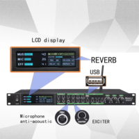 Système audio métallique 3 canaux ADSP K6L avec connectivité coaxiale, optique et USB, et télécommande pour usage domestique/KTV