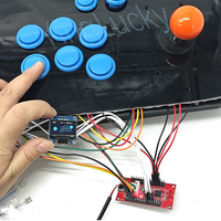 Manette de jeu USB Arcade à délai zéro Raspberry Pi Pico pour PC/PS4/Switch, encodeur de jeu, fente DIY Yinglucky Y-1130, anglais