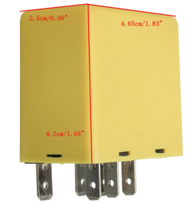 9134880 6238590 Nuovo Indicatore di Direzione a 6 Pin da 30 Amp per <span class=keywords><strong>Opel</strong></span> Vauxhall Combo Astra Corsa Vectra <span class=keywords><strong>B</strong></span> <span class=keywords><strong>Zafira</strong></span> - Product Image 3