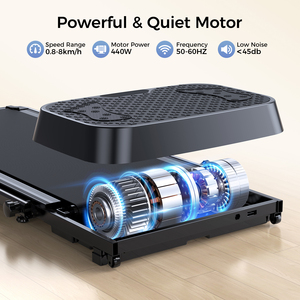 Plataforma Vibratoria Multifuncional <span class=keywords><strong>Trendyol</strong></span>, Cinta de Correr Plegable 2 en 1, Máquina Adelgazante para Uso Doméstico - Product Image 5
