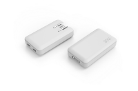 Chargeur rapide GaN 30W, adaptateur mural USB avec PD3.0 & QC3.0/OTP PPS, double ports USB pour ordinateurs portables et téléphones mobiles