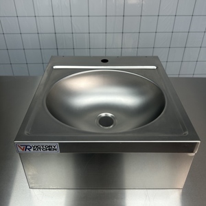 VICTORY KITCHEN Fregadero de pared de acero inoxidable pulido comercial Equipo de catering para restaurantes y suministros de laboratorio Hecho en China - Product Image 6