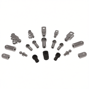 Ttake Gas Spring Attachments For Body Rod Side <b>Threaded</b> Metal Connectors For Gas Springs - Product Image 2