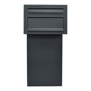 Boîte <span class=keywords><strong>aux</strong></span> <span class=keywords><strong>lettres</strong></span> murale encastrée WELDON, moderne, grande capacité, en acier inoxydable avec revêtement en poudre imperméable - Product Image 3