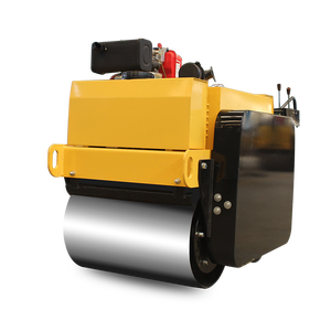 Hand push double drum walk hinter mini compactor walze - Product Image 5