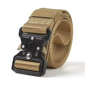 Ceinture tactique en nylon, ceinture utilitaire réglable, ceinture de sécurité durable pour la chasse - Product Image 3