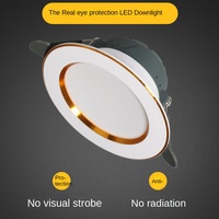 Luz LED de Techo Empotrada de Superficie, Atenuable, 3W 6W 9W, 3CCT, Antideslumbrante Profundo, Gran Venta