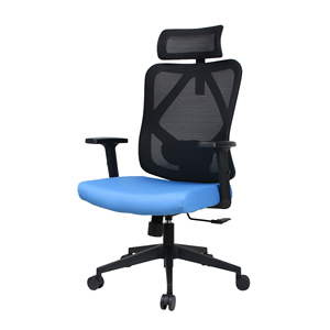 Silla de Oficina Ejecutiva Ergonómica de Malla <span class=keywords><strong>ADINO</strong></span> Serie M18 con Reposacabezas Ajustable - Diseño Moderno - Product Image 1