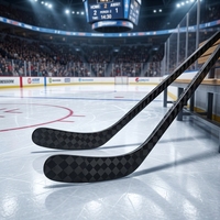 Bâton de hockey en fibre de carbone monobloc P28, lame durable P92, bâton de hockey sur glace senior FLEX 77 pour l'entraînement au hockey