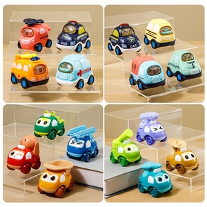 Voiture miniature à inertie pour enfants, véhicule d'ingénierie, jouet transfrontalier, échelle 1:5, en plastique, unisexe, 0-<span class=keywords><strong>24</strong></span> <span class=keywords><strong>mois</strong></span>, cadeau, vente en gros pour marché de rue - Product Image 3