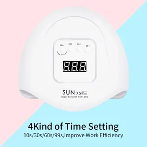 Professional UV LED Nail Dryer Light for Nails Drying Machine Manicure Gel Polish Curing <b>Lamp</b> with 4 Timer Settings - Product Image 2