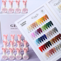 ZRKGEL OEM Fournisseurs de vernis à ongles TPO sans HEMA, 60 couleurs, usine de vernis à ongles, marque privée, gel UV longue durée, ensemble de vernis gelée