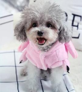 Stitch Coat Jacket Ropa para perros Ropa de terciopelo Perros <span class=keywords><strong>Super</strong></span> Small Cute Chihuahua Thicken Otoño Invierno Blue Boy Mascotas - Product Image 4