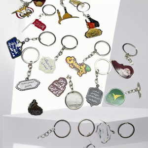 Llaveros de Aleación de Zinc con Impresión Digital de Estilo Oriental, Colgantes Unisex para Bolsos, Colección Primavera 2025, Origen Yiwu BY027 - Product Image 3