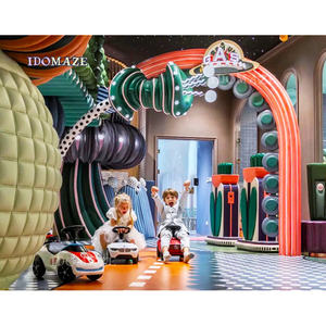 Aire de jeux intérieure haut de gamme pour bébé <span class=keywords><strong>princesse</strong></span> avec matériaux antidérapants en bois et PVC, capacité de 500 kg - Product Image 3