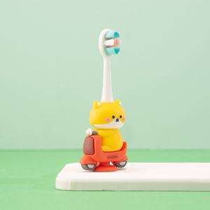 Brosse à dents pour enfants en gros d'usine avec poils ultra-doux personnalisés, manche en PP coloré, brosse à dents pour enfants pour les soins bucco-dentaires - Product Image 6