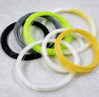 Senar Raket Tenis Multi Warna, Senar Tenis Poli Lunak untuk Penggantian Raket Tenis, Latihan, dan Pertandingan
