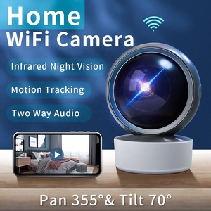 Meilleure vente caméra de sécurité à domicile 1080P FHD WIFI caméra PTZ 360 Vision nocturne infrarouge Mini caméscopes WIFI caméra intelligente - Product Image 2