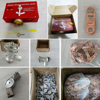 Système automatique d'extinction d'incendie de capot de cuisine de lien fusible mécanique