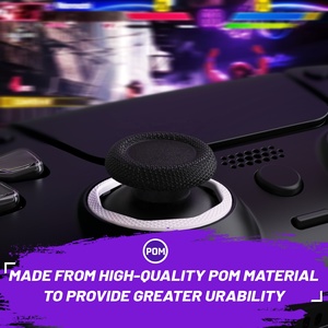 แท่งไม้ Gated sticks แปดเหลี่ยมที่ออกแบบใหม่สีขาวแหวนเน้นเสียงสำหรับ PS5ที่รุนแรงมากการออกแบบใหม่และสำหรับ <span class=keywords><strong>PS4</strong></span>ผีที่ออกแบบใหม่เปลือก - Product Image 5