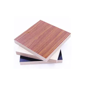3mm 6mm 9mm 12mm melamine mdf with pvc and paper board for wardrobe