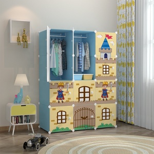 Camera da letto Mobili doppio color design almirch stoccaggio <span class=keywords><strong>armadio</strong></span> guardaroba del <span class=keywords><strong>bambino</strong></span> - Product Image 3