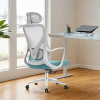 Chaises de bureau ergonomiques à dossier haut de conception industrielle, chaise de direction, équipement de bureau, ensemble table et chaise de bureau