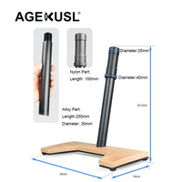 AGEKUSL Station de réparation Support de stationnement pour vélo sur pied pour Brompton Pikes Fnhon Dahon Support pliable pour vélo