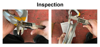 Patin de protection pour câble métallique robuste à haute résistance pour la construction