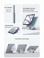 IFacemall Vente en gros Étui multi-plis en cuir PU sur mesure à couverture intégrale pour iPad Pro 11 M4/M5 OEM/ODM Direct Usine Certifié FCC CE