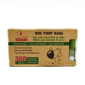 Cheap price pet products pet poop bags cornstarch dog poop bag